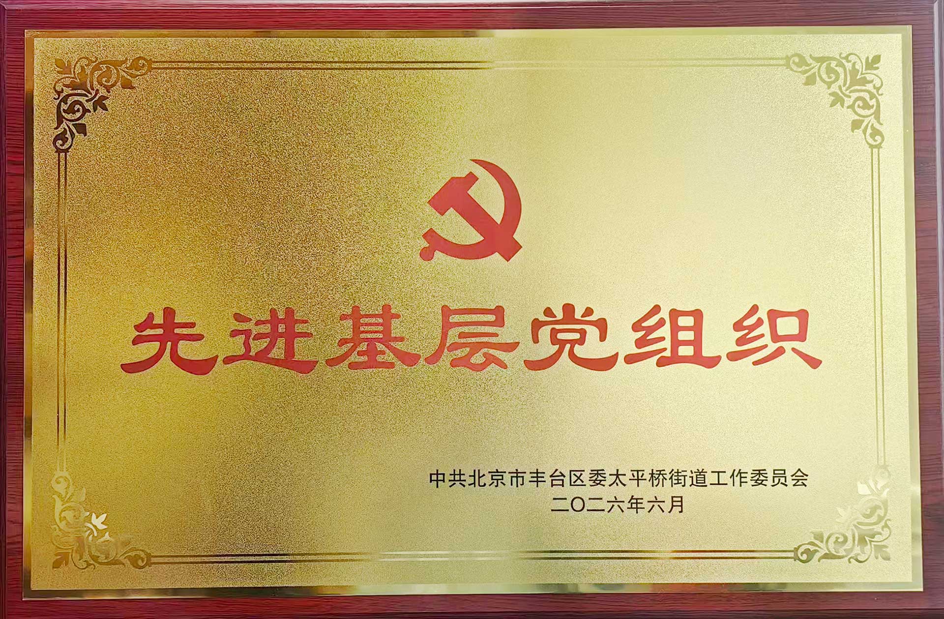 喜报｜党建引领践初心 载誉前行庆华诞——星空手机官方网站-星空(中国)招标集团党支部获评辖区“优秀基层党组织”